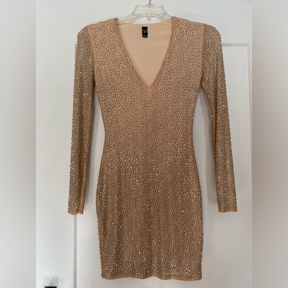 Sequin Holiday Dress - Picture 4 of 4